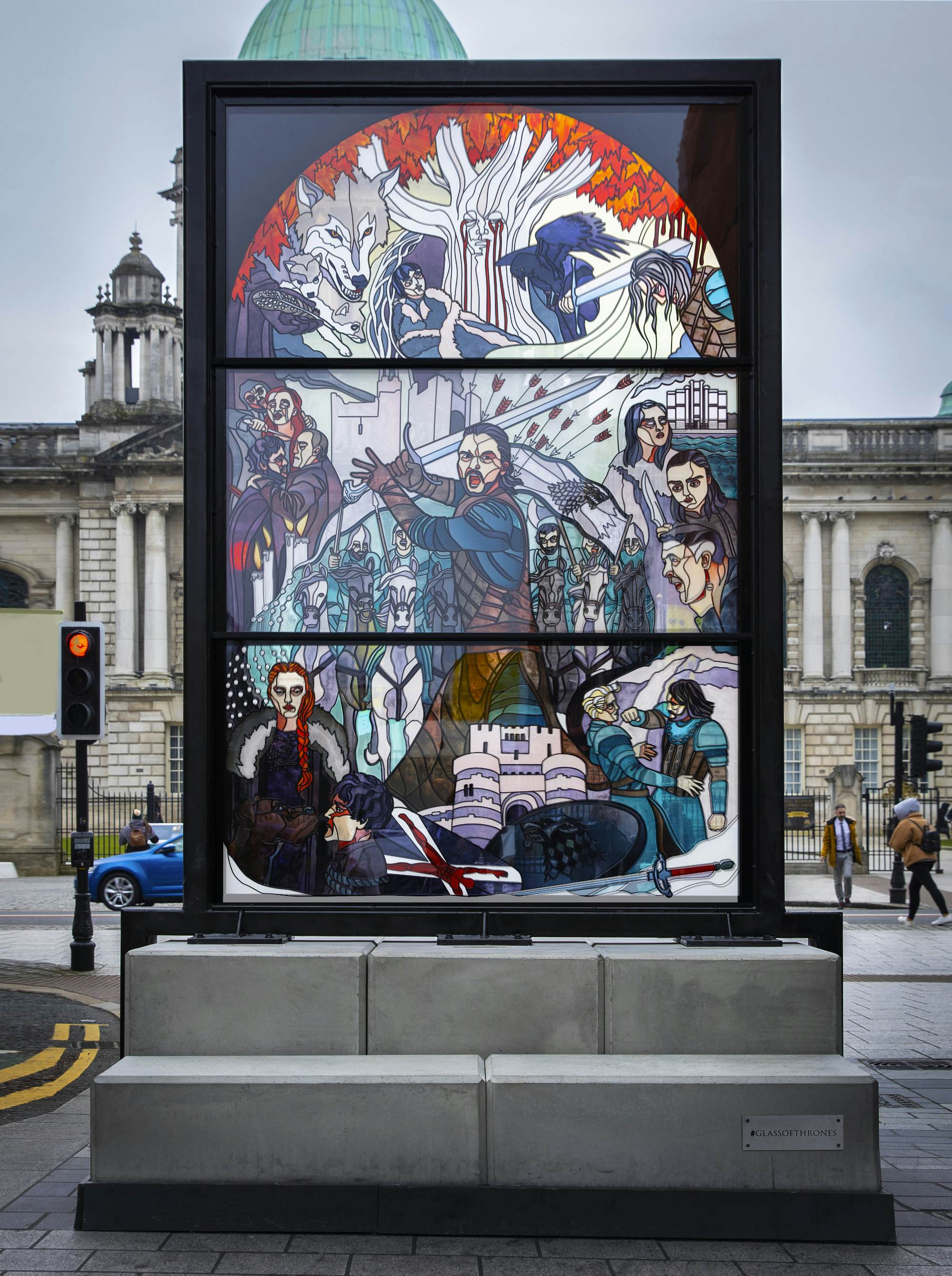Stunning stained glass windows take visitors on a new Game of Thrones
